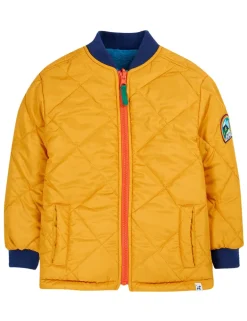 Reversible Quilted Fleece Zip Jacket (2-10 Yrs)