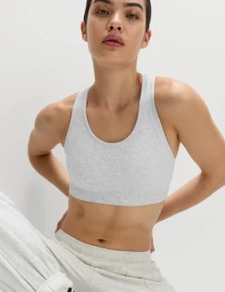 Reversible Seamless Medium Support Sports Bra