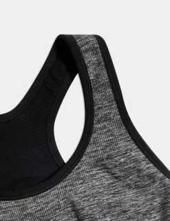 Reversible Seamless Medium Support Sports Bra