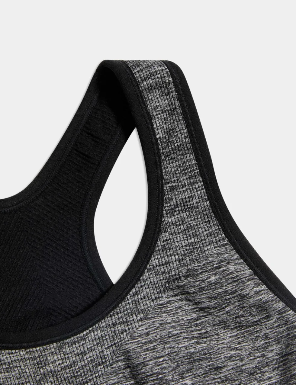 Reversible Seamless Medium Support Sports Bra