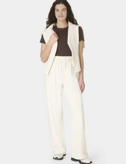 Revive Cotton Rich Wide Leg Track Pants
