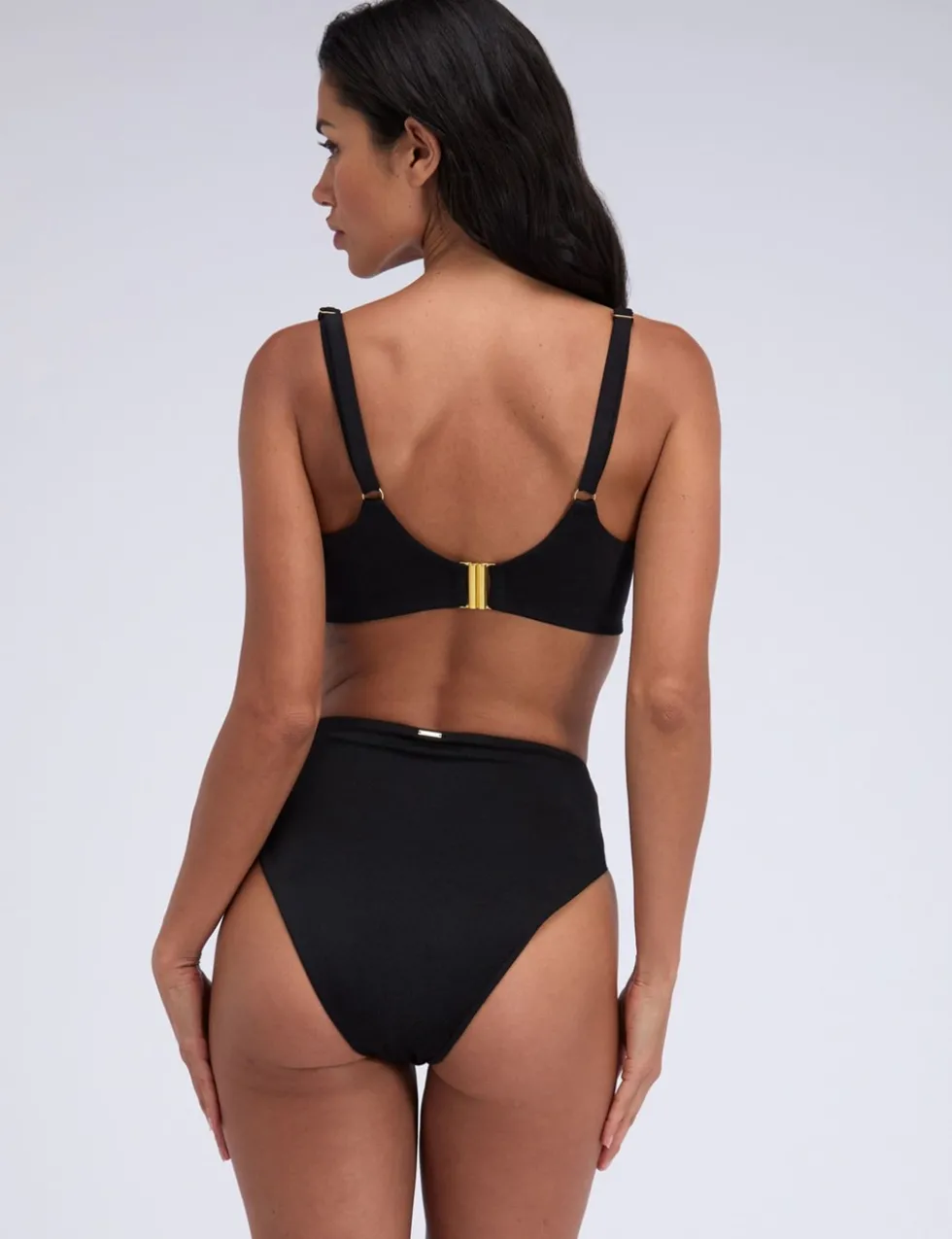 Riad Belted High Waisted Bikini Bottoms