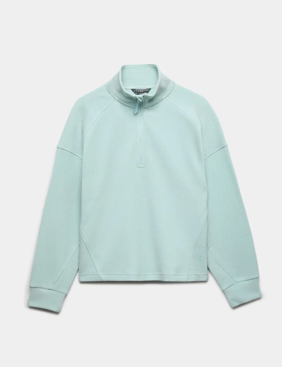 Rib Half Zip Yoga Sweatshirt