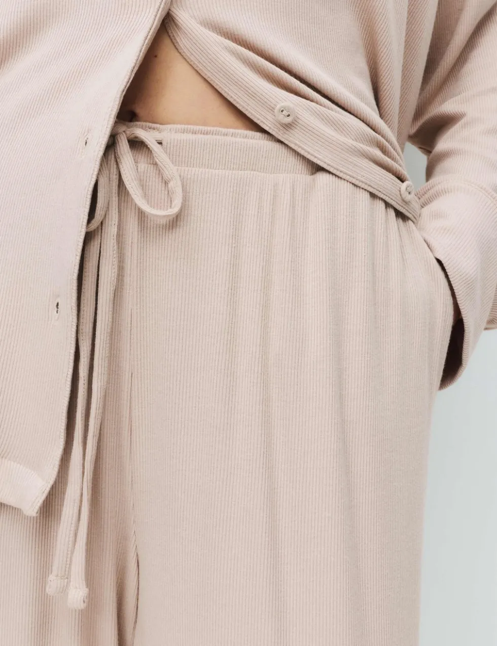 Rib Pyjama Set