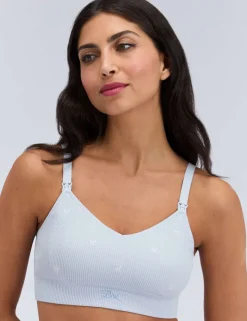 Ribbed Maternity Nursing Bralette
