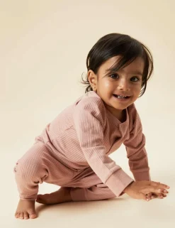 Ribbed Pyjamas (6 Mths-6 Yrs)