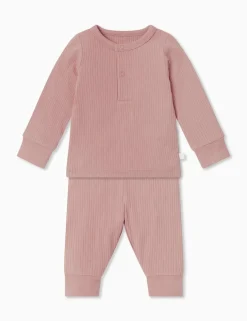 Ribbed Pyjamas (6 Mths-6 Yrs)