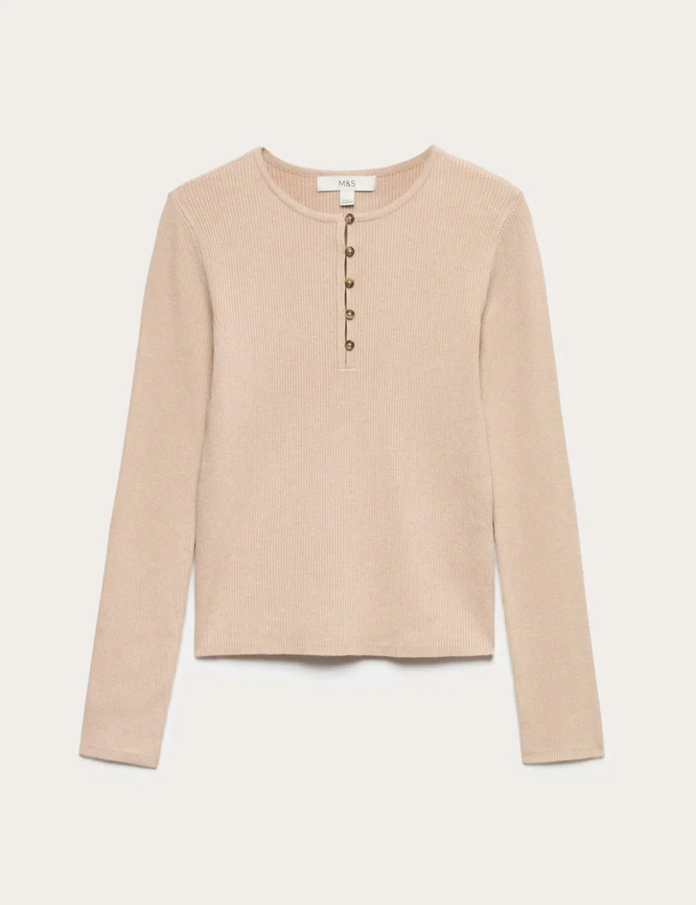 Ribbed Slim Fit Knitted Top