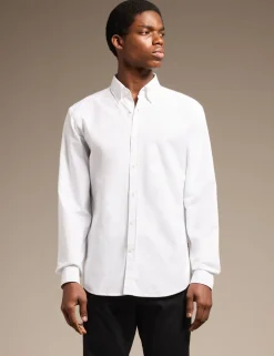 Rickert Regular Fit Pure Cotton Oxford Shirt