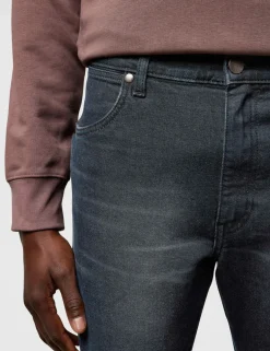 River Straight Fit Cotton Rich Jeans