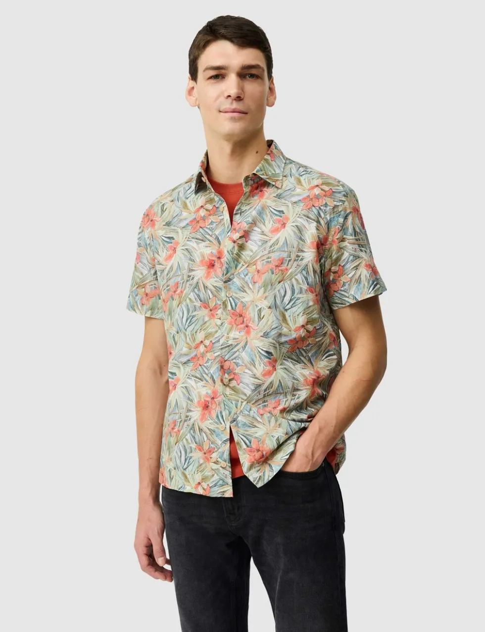 Riverina Pure Cotton Floral Shirt