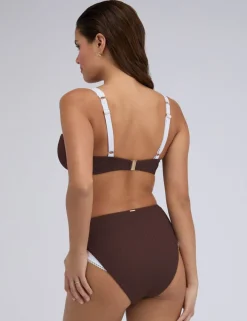 Rivoli Picot High Waisted Bikini Bottoms