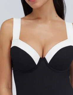 Rivoli Textured Wired Swimsuit (B-G)