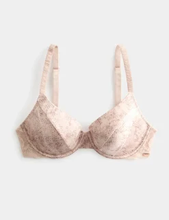 Rosalie Silk & Lace Wired Full Cup Bra (A-E)