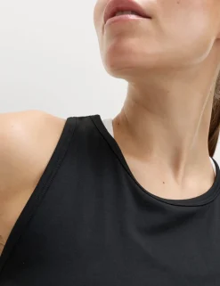 Round Neck Laser Cut Vest Top