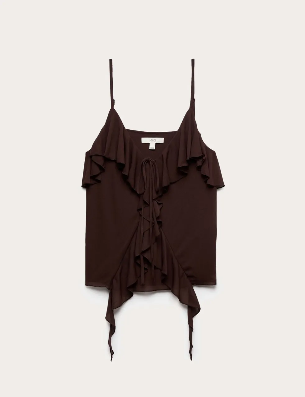 Ruffle Floaty Cami Top