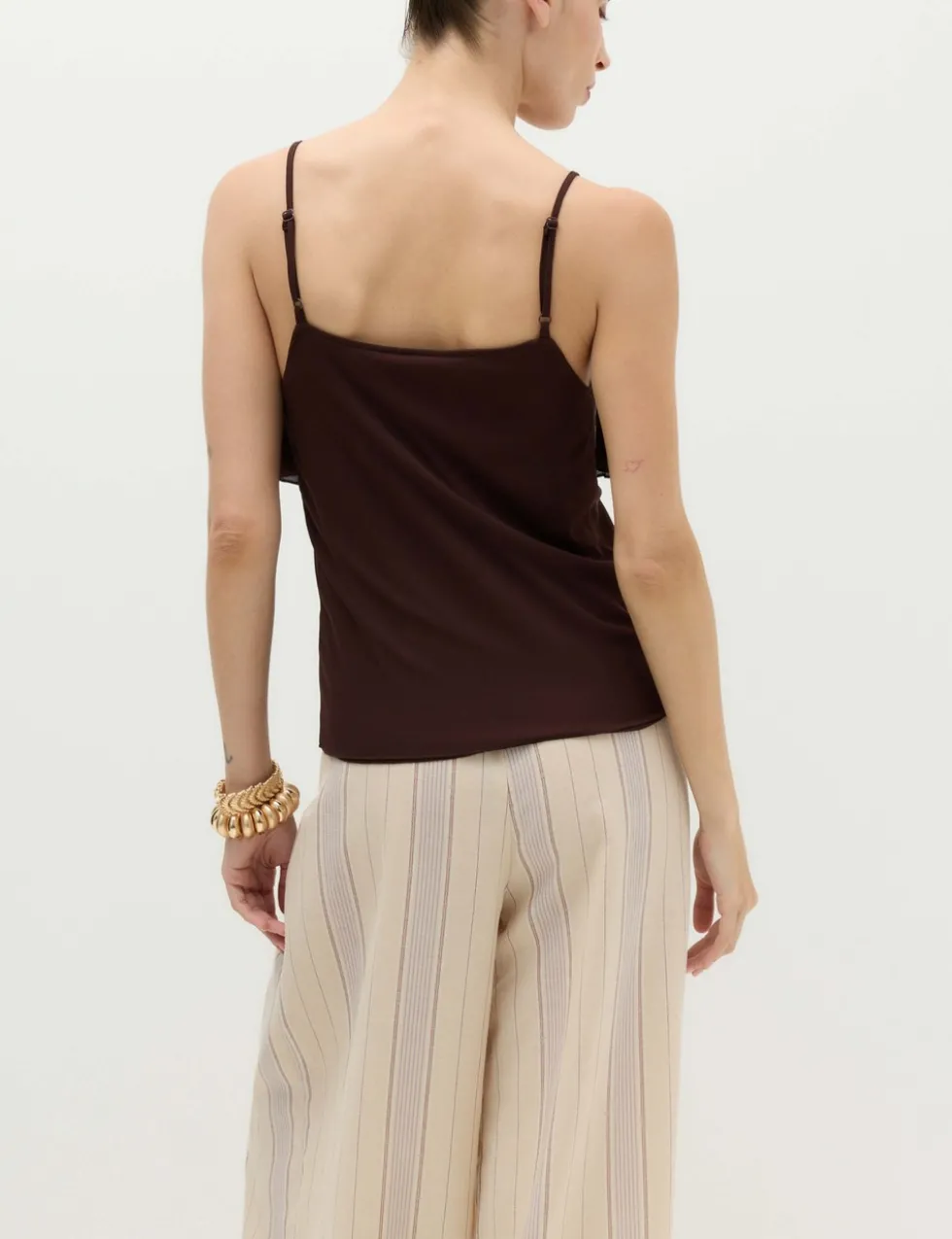 Ruffle Floaty Cami Top