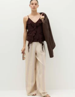 Ruffle Floaty Cami Top