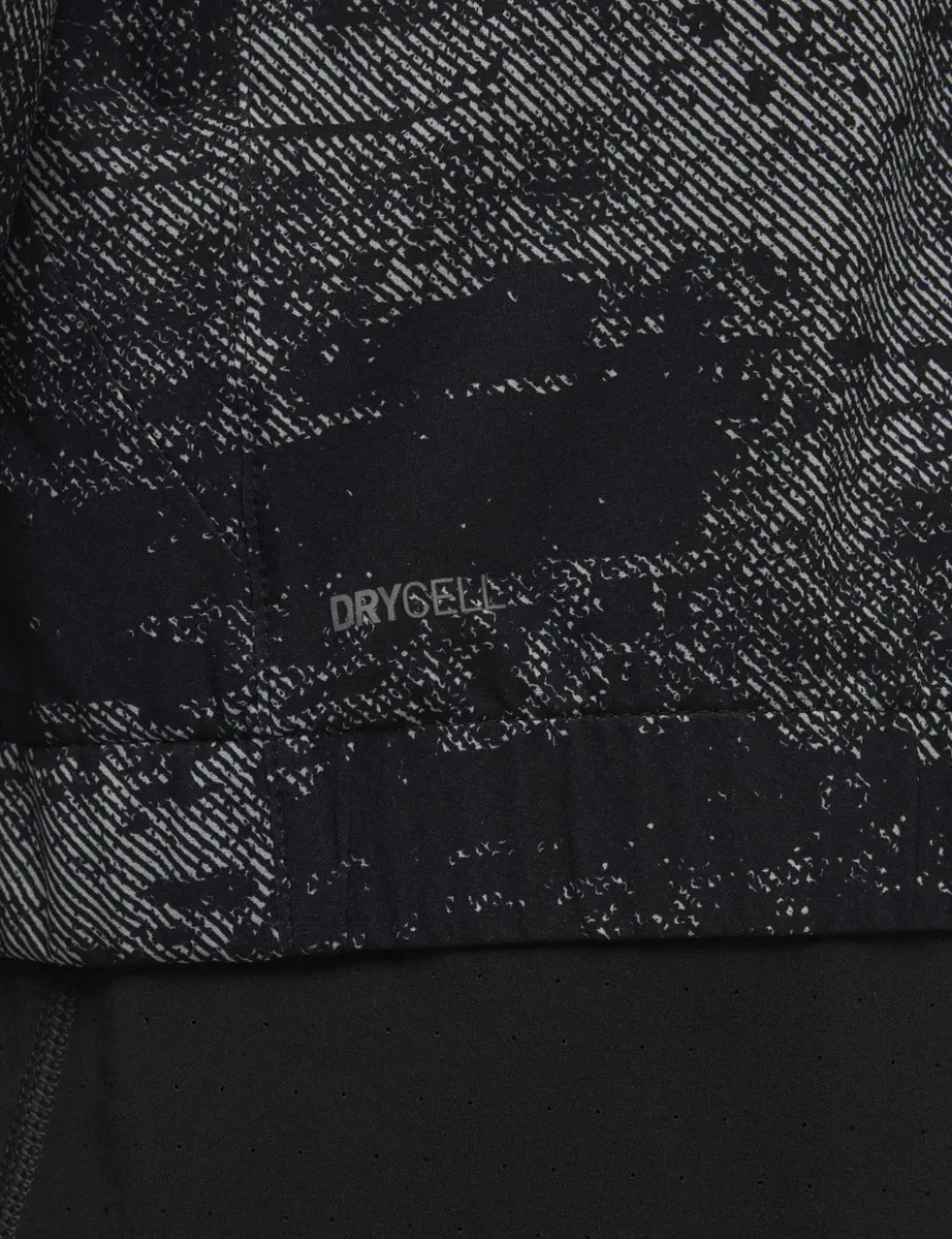 Run Velocity Graphic Print Sports Jacket