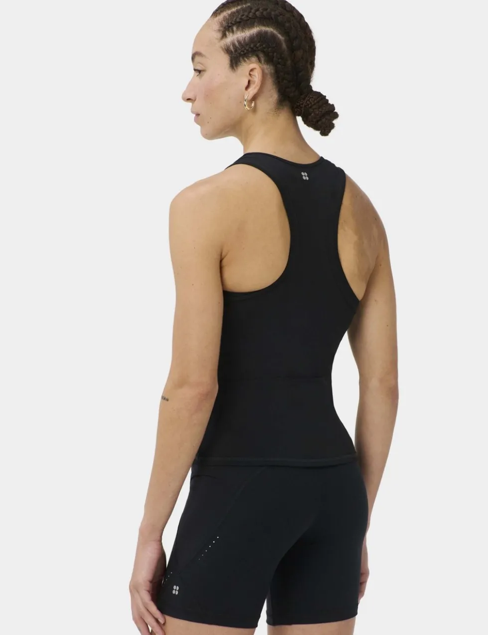 Runner's High Pocketed Racer Back Vest Top
