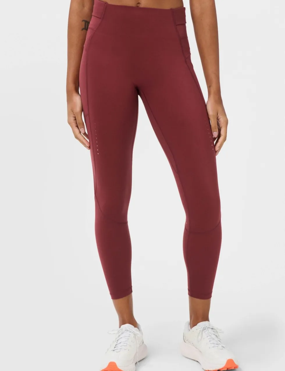 Runners Printed High Waisted 7/8 Leggings