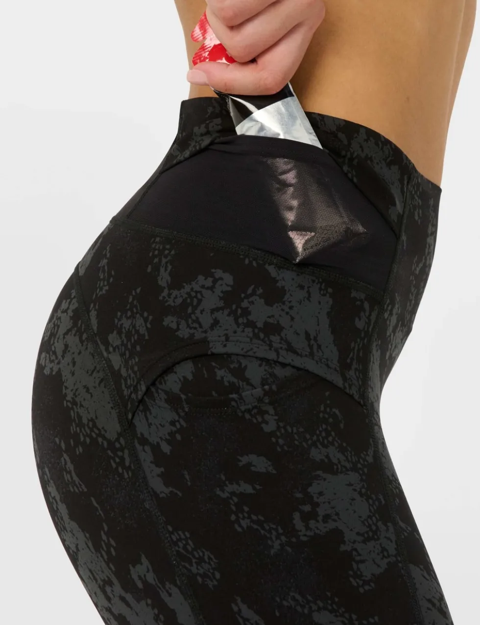 Runners Printed High Waisted 7/8 Leggings