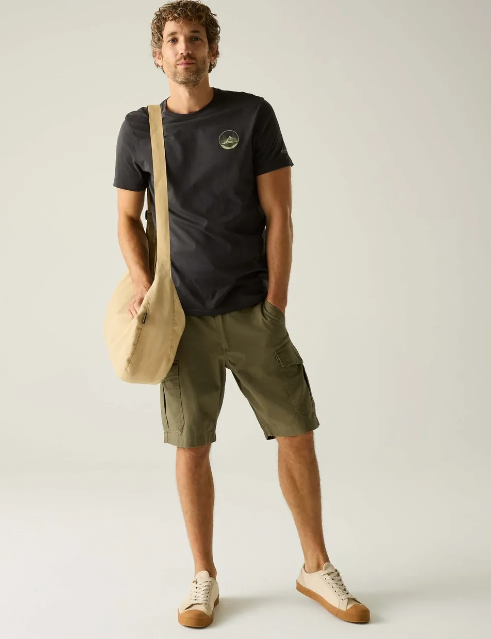 Ruwan Pure Cotton Cargo Shorts