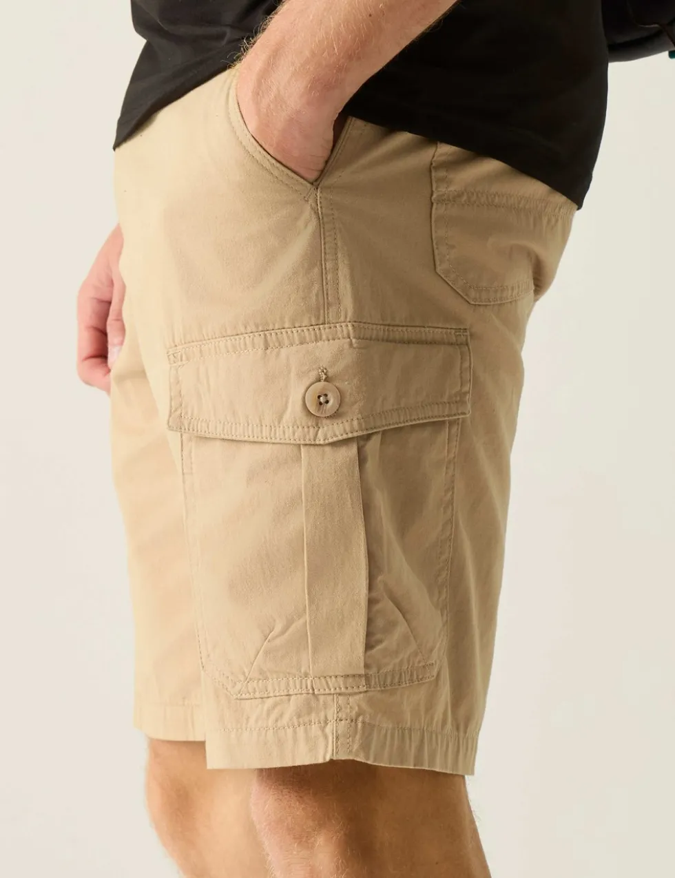 Ruwan Pure Cotton Cargo Shorts
