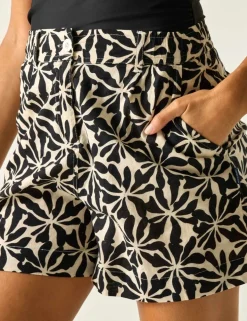 Sabelle Lyocell Blend Floral Shorts