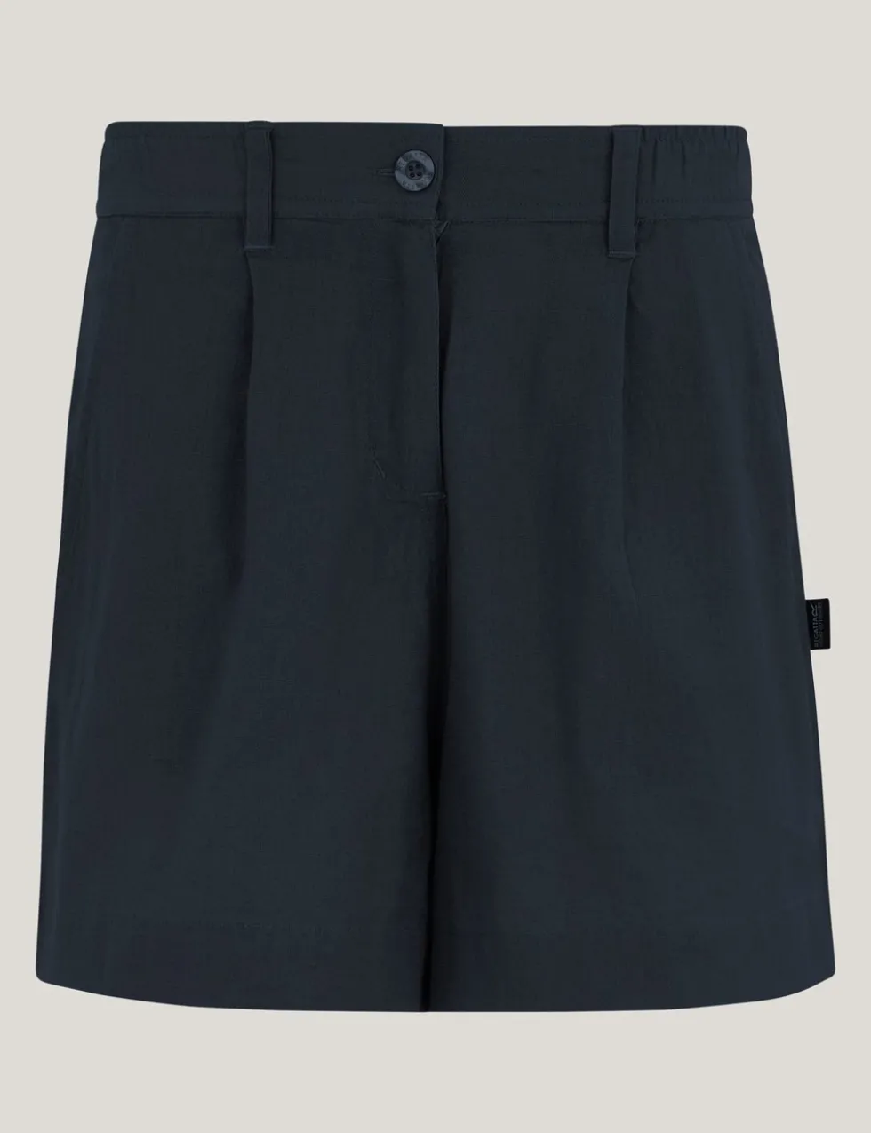 Sabelle Lyocell Blend Pleat Front Shorts