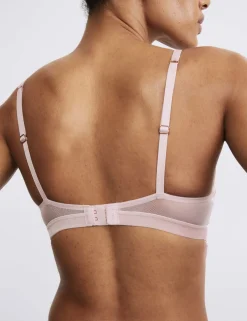 Saffron Satin & Lace Wired Balcony Bra (A-E)