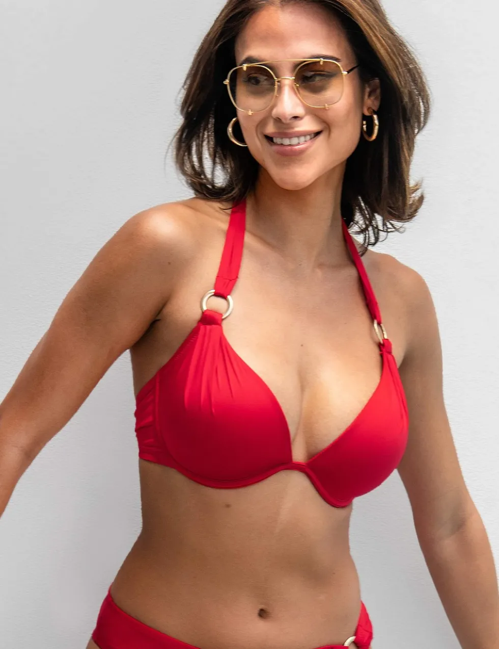 Samoa Boost Wired Padded Plunge Bikini Top