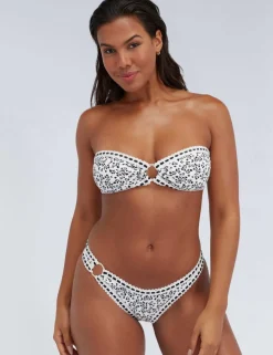 Samoa Floral High Leg Bikini Bottoms