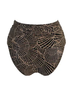 Samoa Printed High Waisted Bikini Bottoms
