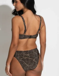 Samoa Printed Ring Detail Bikini Bottoms