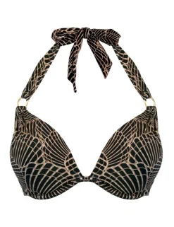 Samoa Printed Wired Padded Bikini Top (B-F)