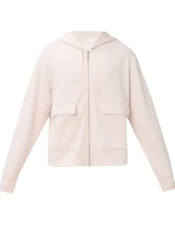 Sand Wash Modal Blend Cropped Hoodie