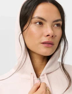 Sand Wash Modal Blend Cropped Hoodie