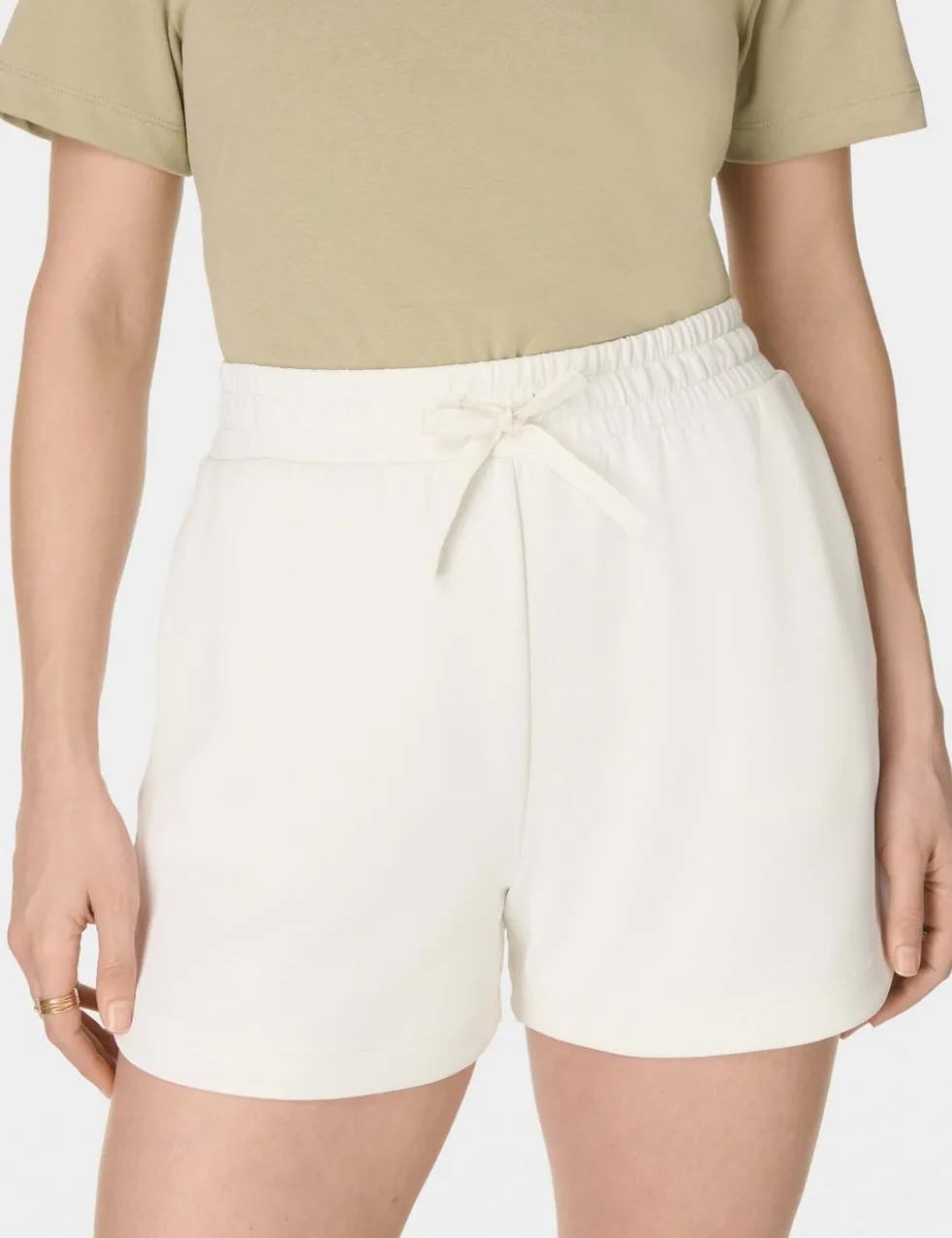 Sand Wash Modal Blend High Waisted Shorts