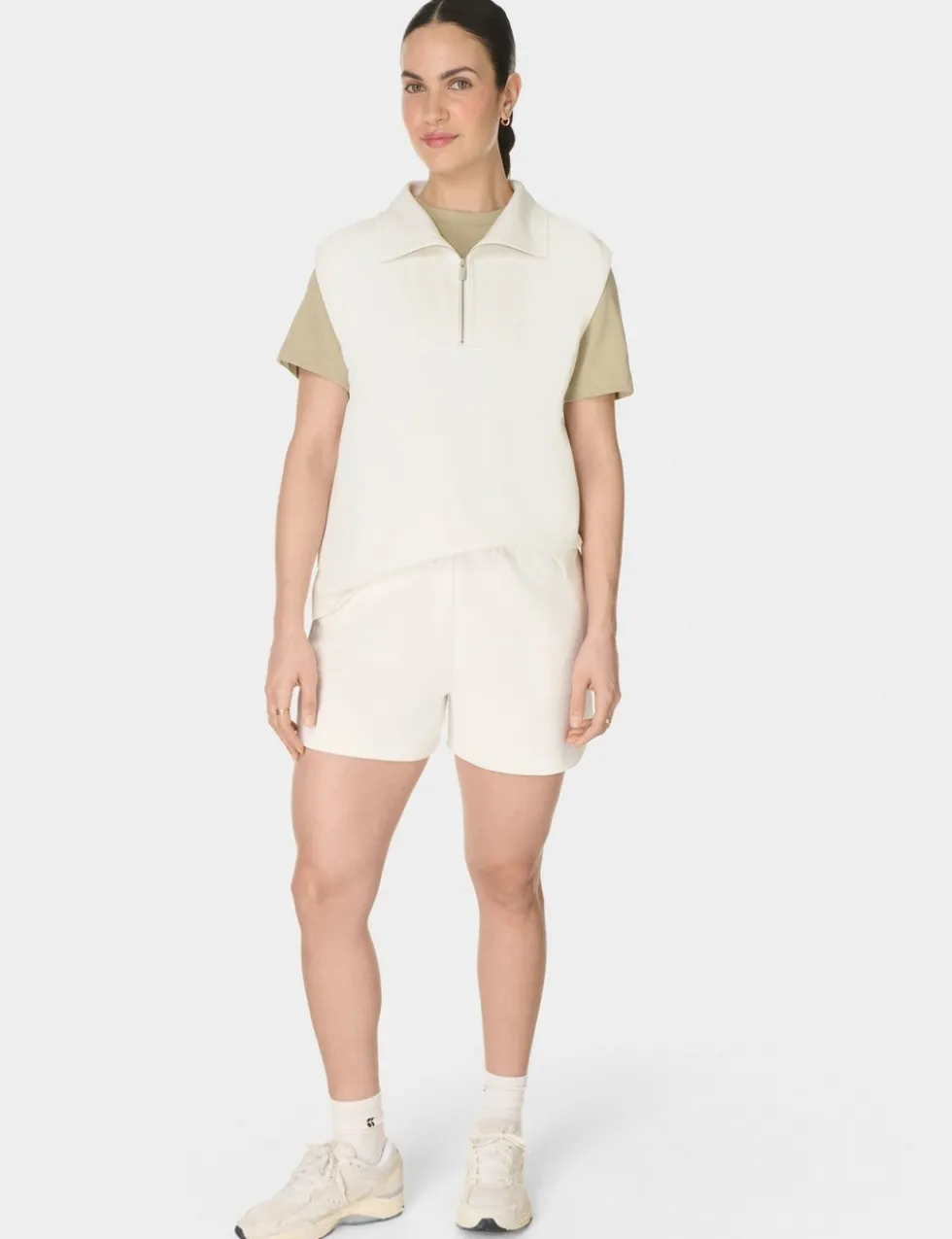 Sand Wash Modal Blend High Waisted Shorts
