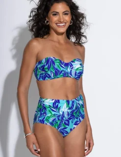 Santa Monica Printed Super High Waist Control Brief