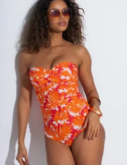 Santa Monica Strapless Tummy Control Swimsuit