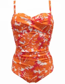 Santa Monica Strapless Tummy Control Swimsuit