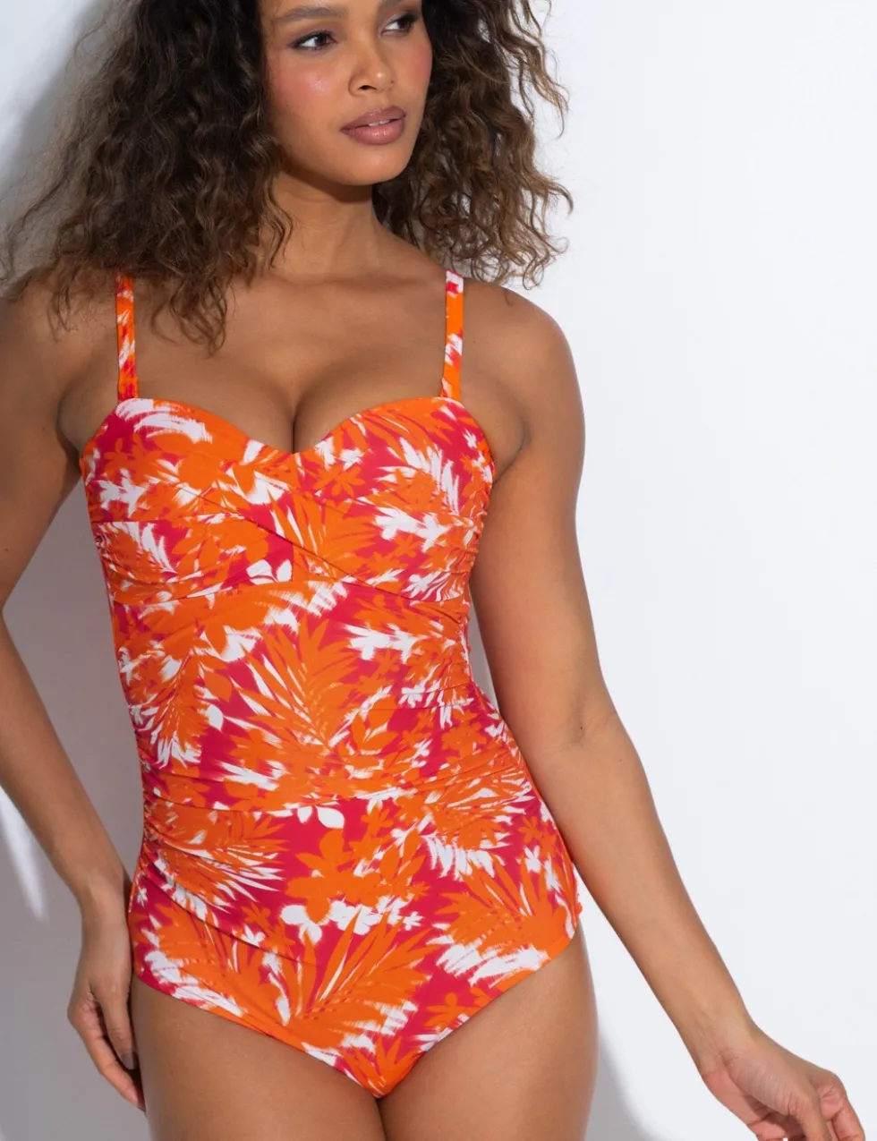 Santa Monica Strapless Tummy Control Swimsuit