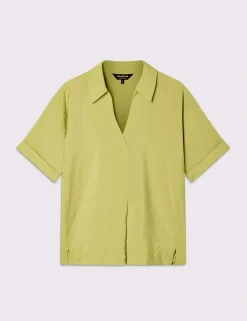 Sasha Collared V-Neck Shirt