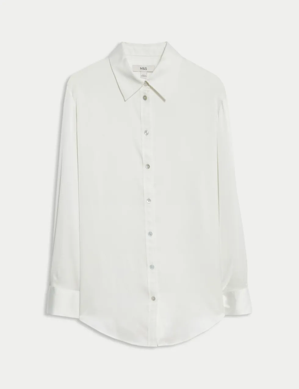 Satin Collared Shirt