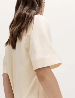 Satin Collared Shirt