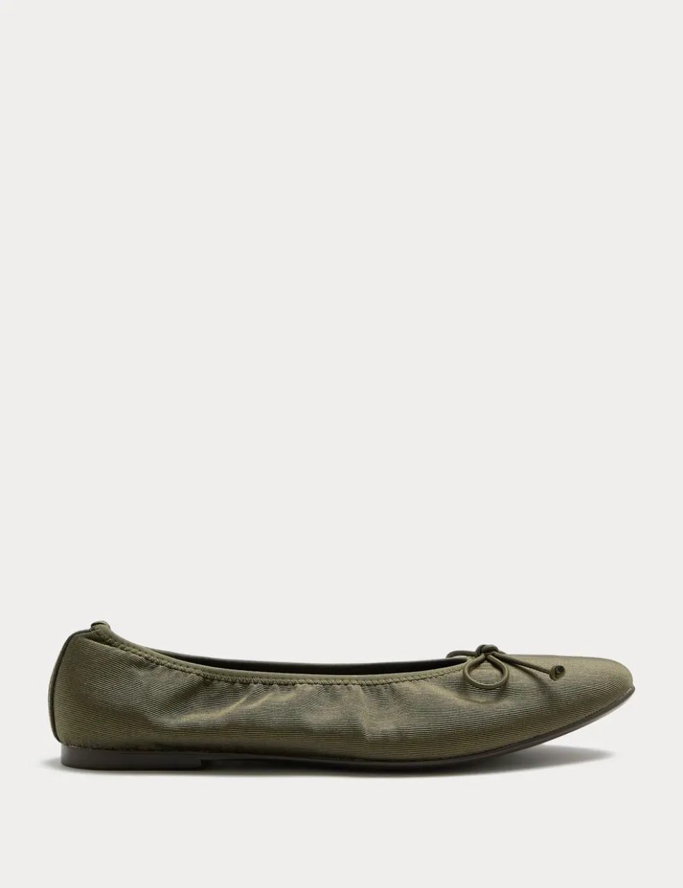 Satin Flat Ballet Pumps