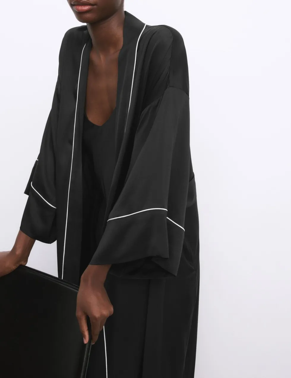 Satin Long Wrap