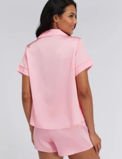 Satin Polka Dot Short Pyjama Set